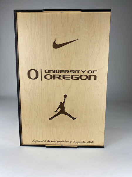 University of Oregon Collector's Shoe Box