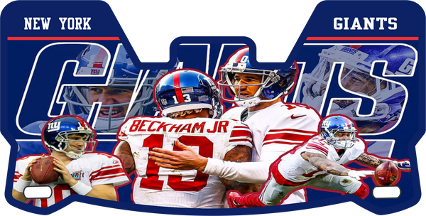 Odell Beckham Jr. Giants Helmet Visors Full Size