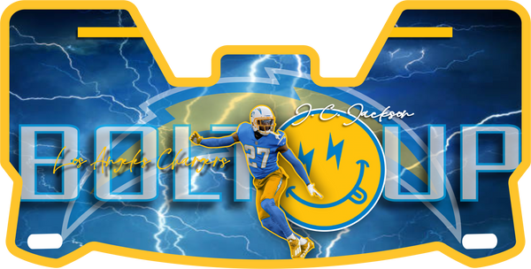 JJ Jackson Chargers Helmet Visors Full Size