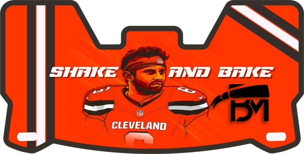 Browns Players Helmet Visors Full Size