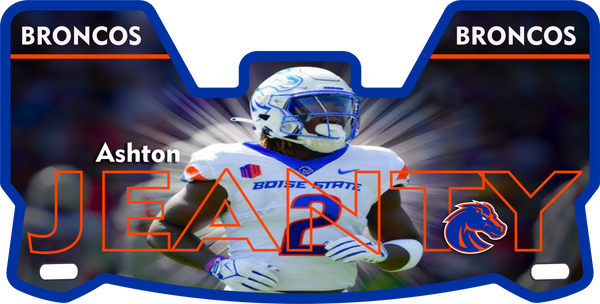 Boise State Broncos Helmet Visors Full Size