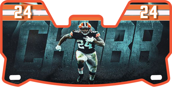 Browns Players Helmet Visors Full Size