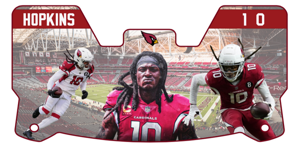 Cardinals Players Helmet Visor Full Size