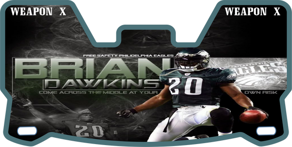 Brian Dawkins Weapon X Full Size Helmet Visors
