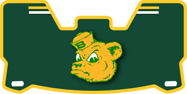 Baylor Bears Helmet Visors Full Size