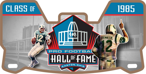 Joe Namath Jets Helmet Visors Full Size