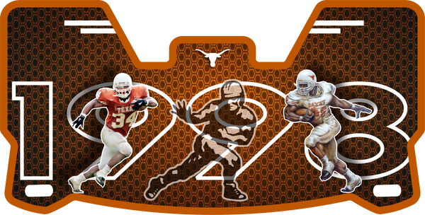Heisman Winners Helmet Visors Full Size