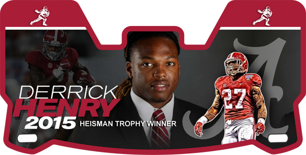 Heisman Winners Helmet Visors Full Size