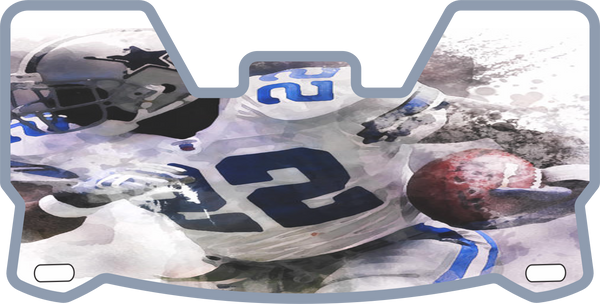 Dallas Cowboys Helmet Visors Full Size