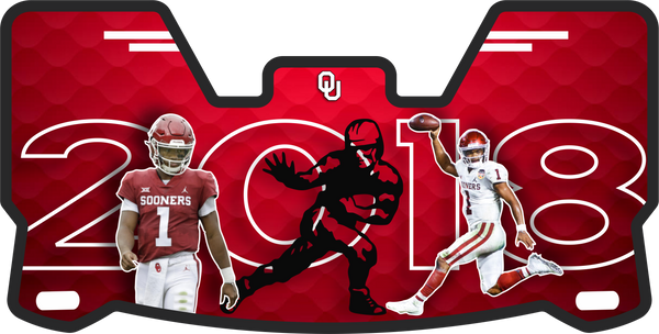 Heisman Winners Helmet Visors Full Size