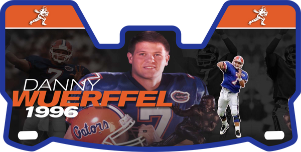 Heisman Winners Helmet Visors Full Size
