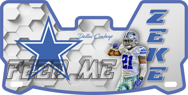 Dallas Cowboys Helmet Visors Full Size