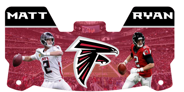 Matt Ryan Falcons Helmet Visors Full Size