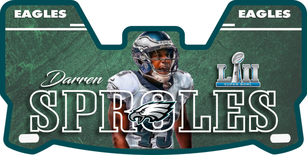 Eagles Former Players Helmet Visors Full Size
