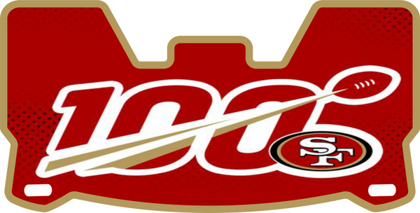 49ers Helmet Visors Full Size