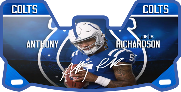 Anthony Richardson Colts Helmet Visors Full Size