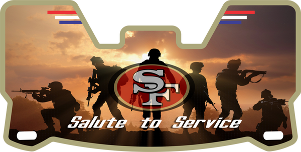 49ers Helmet Visors Full Size