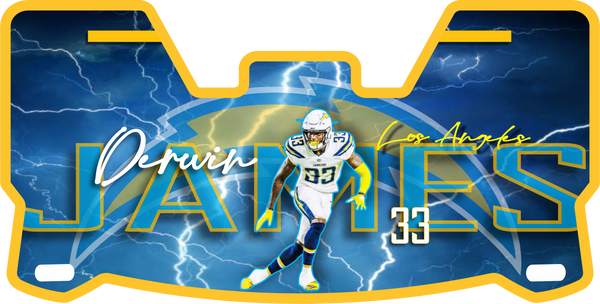 Chargers Helmet Visors Full Size (Copy)