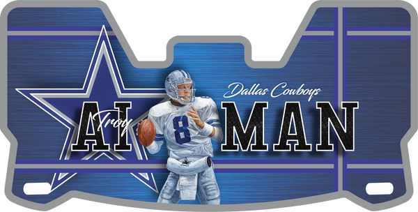 Dallas Cowboys Helmet Visors Full Size