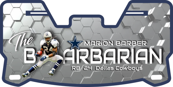 Dallas Cowboys Helmet Visors Full Size