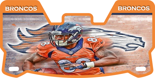 Broncos Players Helmet Visors Full Size