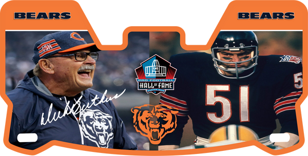 Devin Hester Chicago Bears Helmet Visor Full Size