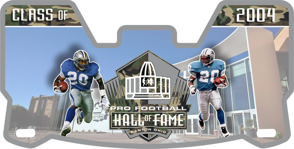 Lions Barry Sanders Helmet Visors Full Size