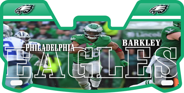 Saquon Barkley Eagles Current Players Helmet Visors Full Size