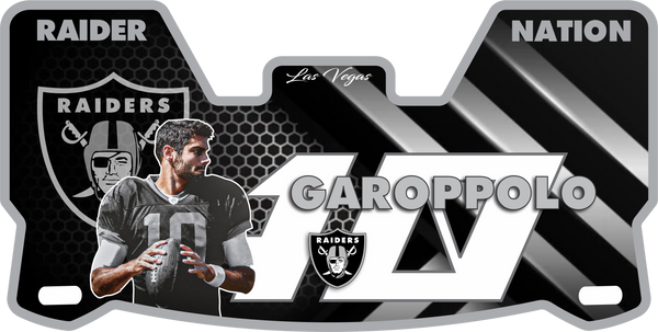 Raiders Former Players Helmet Visors Full Size - 2