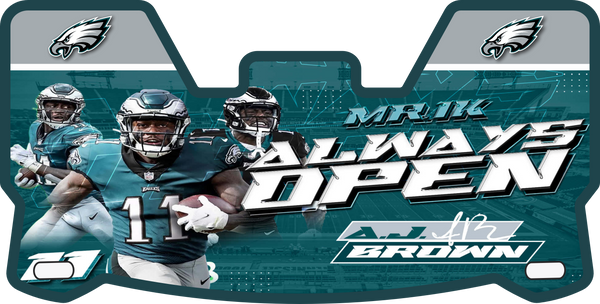 Eagles Current Players Helmet Visors Full Size