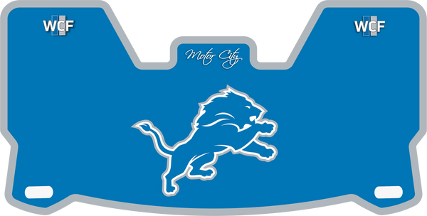 Detroit Lions Helmet Visors Full Size
