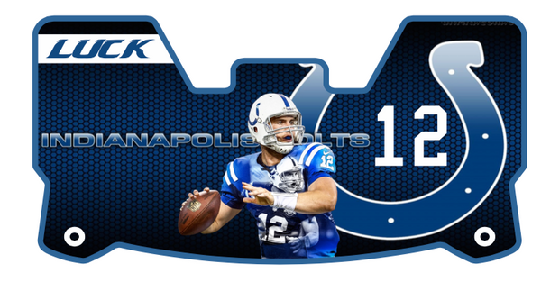 Andrew Luck Colts Helmet Visors Full Size