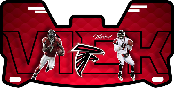 Michael Vick Helmet Visors Full Size