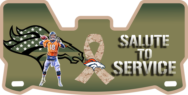 Peyton Manning Broncos Helmet Visors Full Size