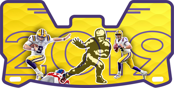 Heisman Winners Helmet Visors Full Size