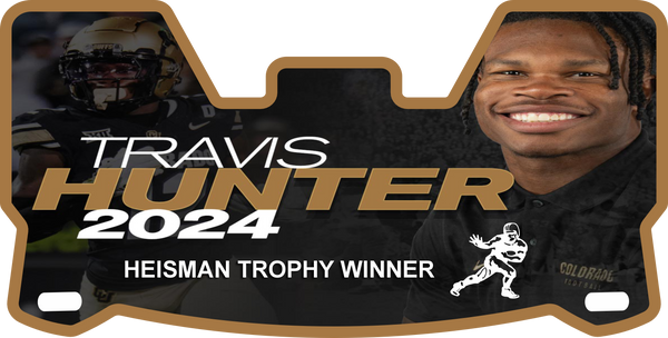 Heisman Winners Helmet Visors Full Size