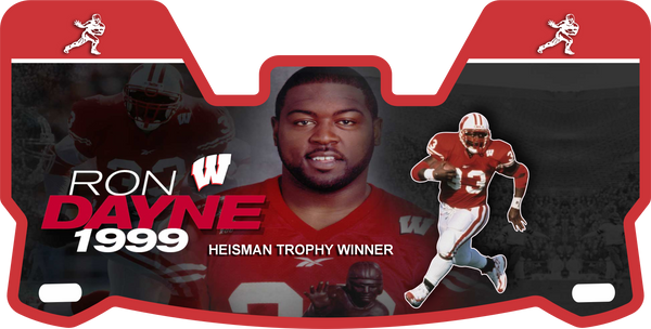 Heisman Winners Helmet Visors Full Size