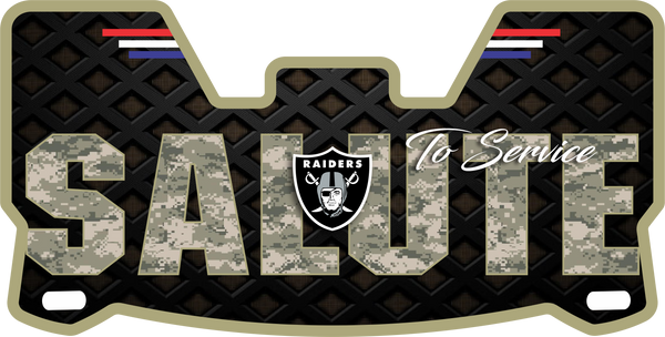 Raiders Helmet Visors Full Size