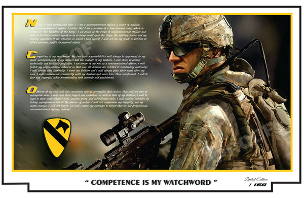 NCO Creed - 1st Cav