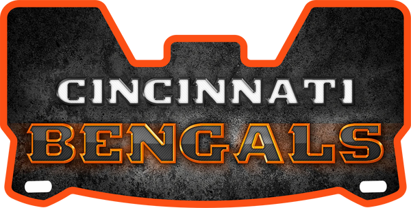 Cincinnati Bengals Helmet Visor Full Size
