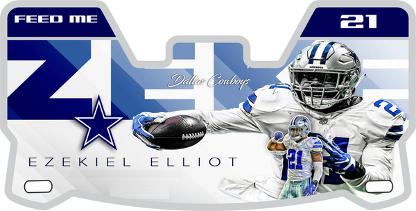 Dallas Cowboys Helmet Visors Full Size