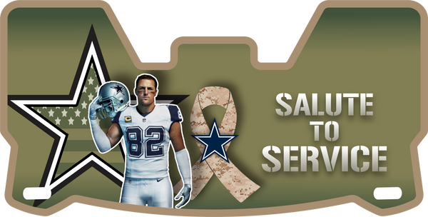 Dallas Cowboys Helmet Visors Full Size