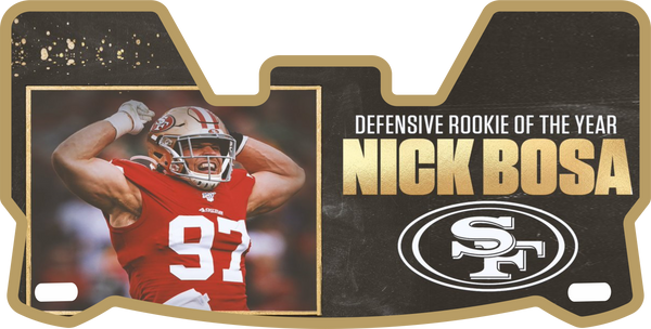 Alex Smith 49ers Helmet Visors Full Size