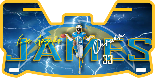 Chargers Helmet Visors Full Size (Copy)