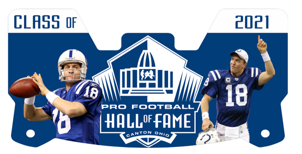 Peyton Manning Colts Helmet Visors Full Size
