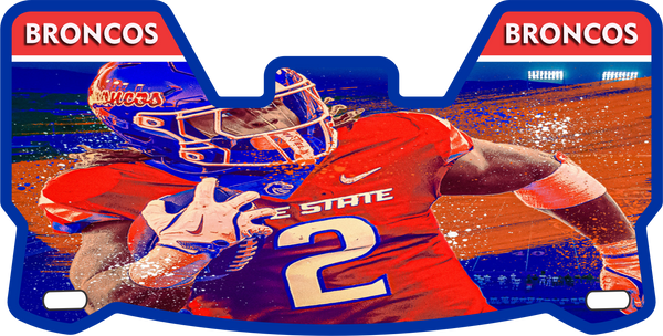 Boise State Broncos Helmet Visors Full Size