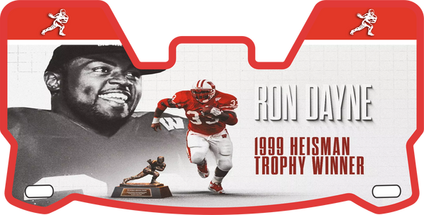 Heisman Winners Helmet Visors Full Size
