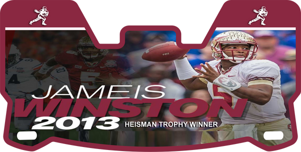 Heisman Winners Helmet Visors Full Size