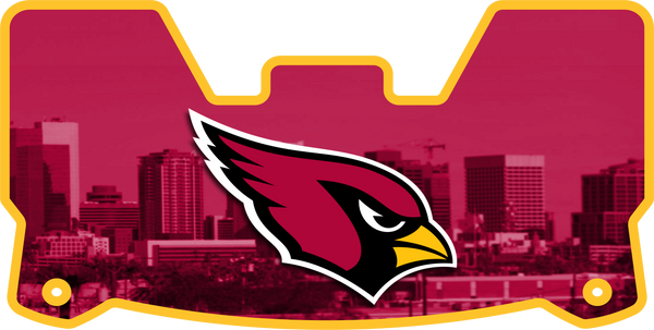 Cardinals Players Helmet Visor Full Size