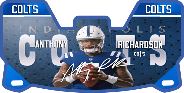 Anthony Richardson Colts Helmet Visors Full Size